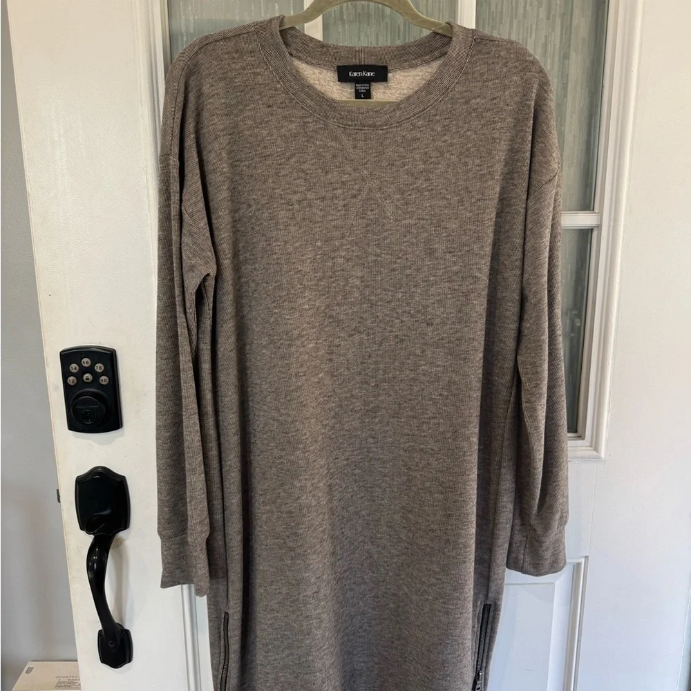 Karen Kane Women’s Zipper Detail Dress Size L Made In USA New with Tags - Picture 5 of 16
